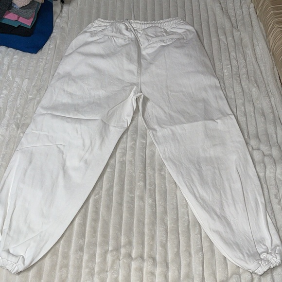 Free People White Denim Jogger | Size Small - Picture 13 of 14